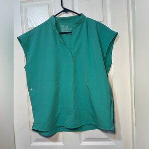 Figs Rafaela Scrub Top (surgical green)